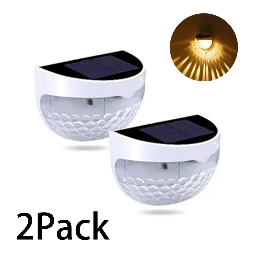 Luces Solares LED de Pared Exterior para Jardín Valla y Escaleras