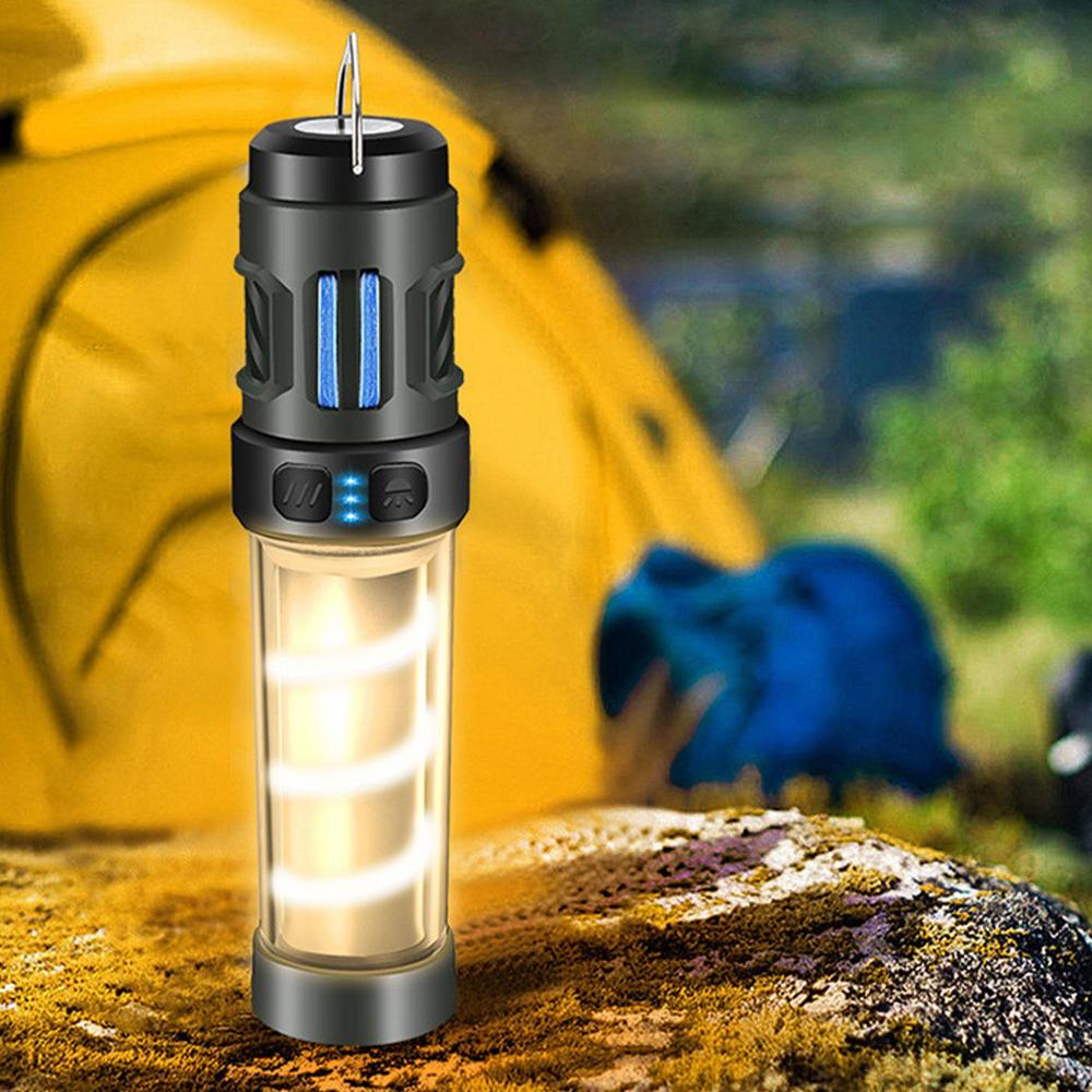 Lámpara Repelente de Mosquitos 3 en 1 para Camping