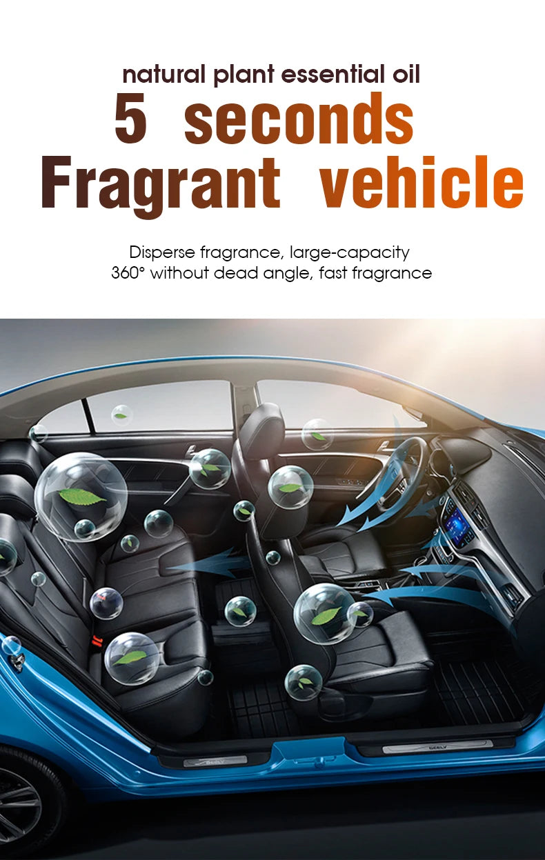 Ambientador para coche, aire acondicionado, ventilador de salida de aire, accesorios de perfume para coche, artículos de decoración interior, fragancia duradera
