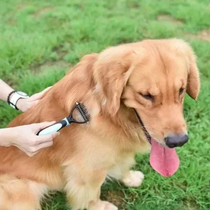 Cepillo Removedor de Pelo Autolimpiante para Mascotas