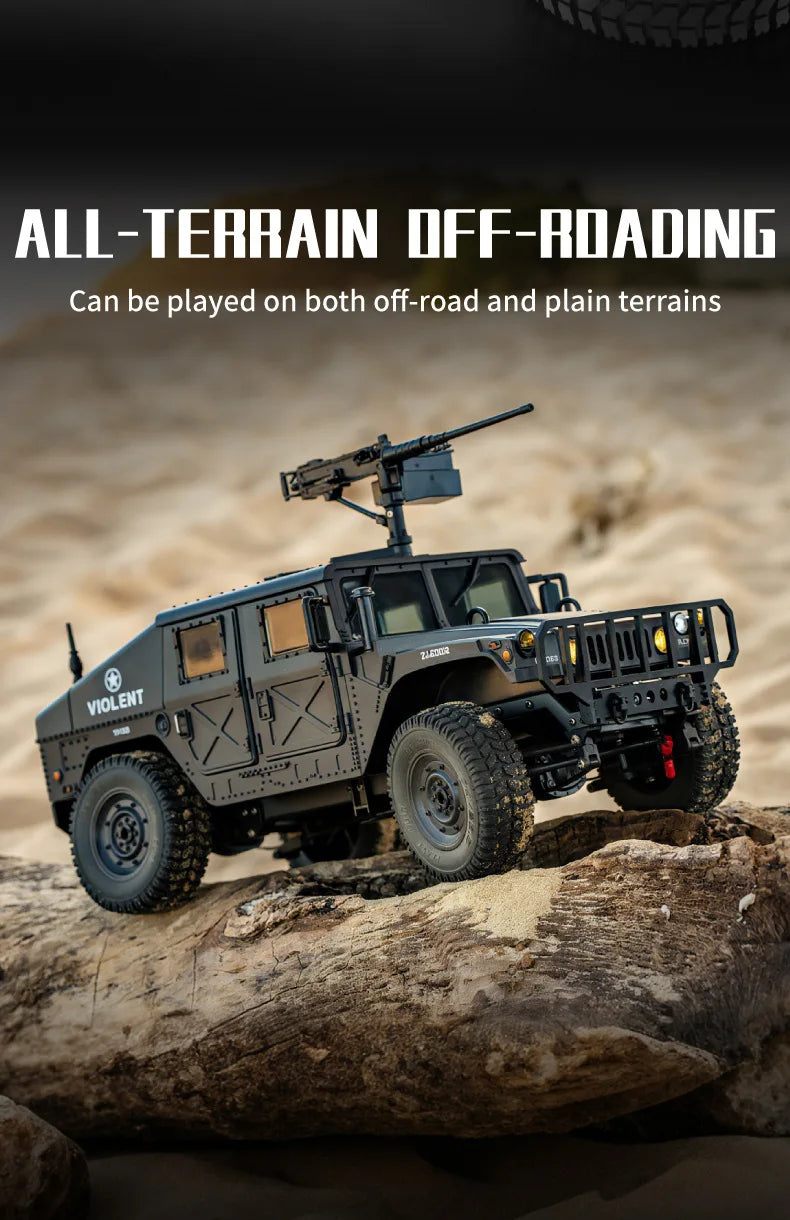 Auto RC JJRC C8835 Hummer 4x4 Todoterreno Control Remoto 2.4G