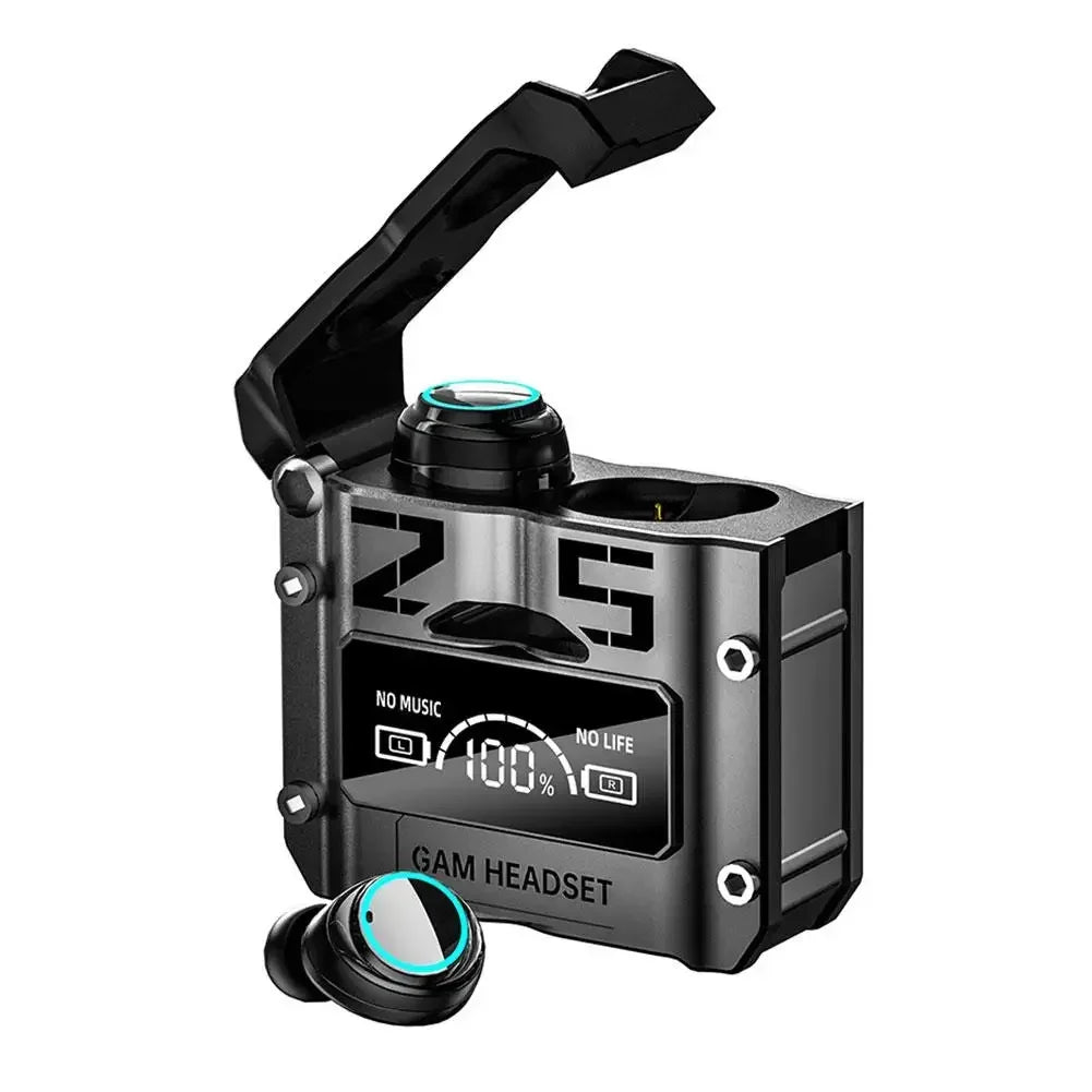 Auriculares Intrauditivos M25 Tipo C con Pantalla LED, Recargables, Inalámbricos, con Reducción de Ruido, Alta Calidad, TWS