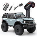WLtoys 184023 1:18 Vehículo Todoterreno 4WD, Auto RC 2.4G RTR, Crawler Eléctrico a Control Remoto con Luces LED, Juguetes para Niños