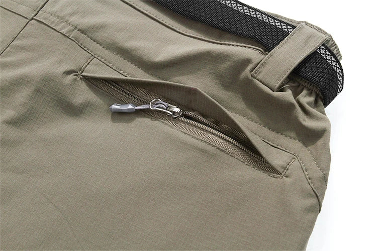 Pantalones elásticos de secado rápido de cuatro lados para hombre, pantalones de Montañismo al aire libre, ligeros y finos para mujer, transpirables elásticos de verano