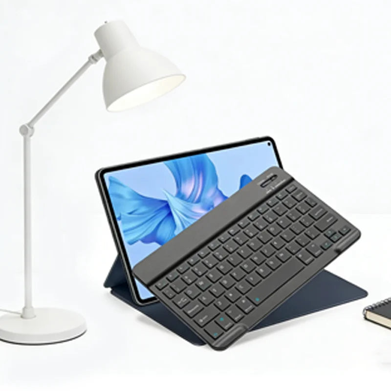 Teclado Bluetooth para iPad de 10.ª Generación, iPad Pro 13, 12, 11, 10, 9, 8, 7 Pulgadas, iPad Air 13, iPad de 11.ª Generación, iPad Mini, Tablets Samsung y Xiaomi