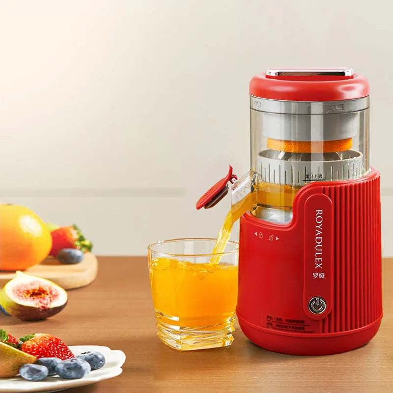 Exprimidor de Gran Diámetro con Separación de Jugo y Pulpa