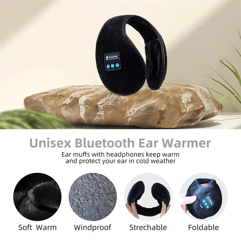 Orejeras Bluetooth Calentadoras Deportivas Invierno