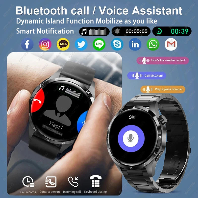 Reloj Inteligente 4 Pro AMOLED Bluetooth