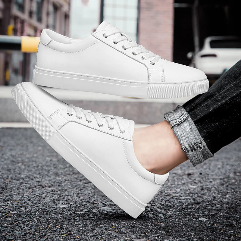 Zapatos Casuales de Cuero Genuino para Hombre | Planos Artesanales