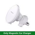 Soporte Magnético para Coche con Carga Inalámbrica Rápida de 15W, Rotación de 360° para iPhone 12 13 14 15 16 17 Pro Max