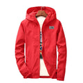 Chaqueta Cortavientos Deportiva con Cremallera para Hombre