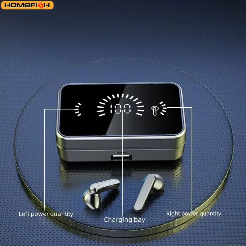 Auriculares Inalámbricos TWS Bluetooth 5.3 con Control Táctil