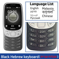 Nokia 3210 4G característica teléfono Bluetooth 5,0 Radio FM Dual SIM 2,4 "puerto tipo C 1450mAh mejor botón pulsador teléfono móvil nuevo