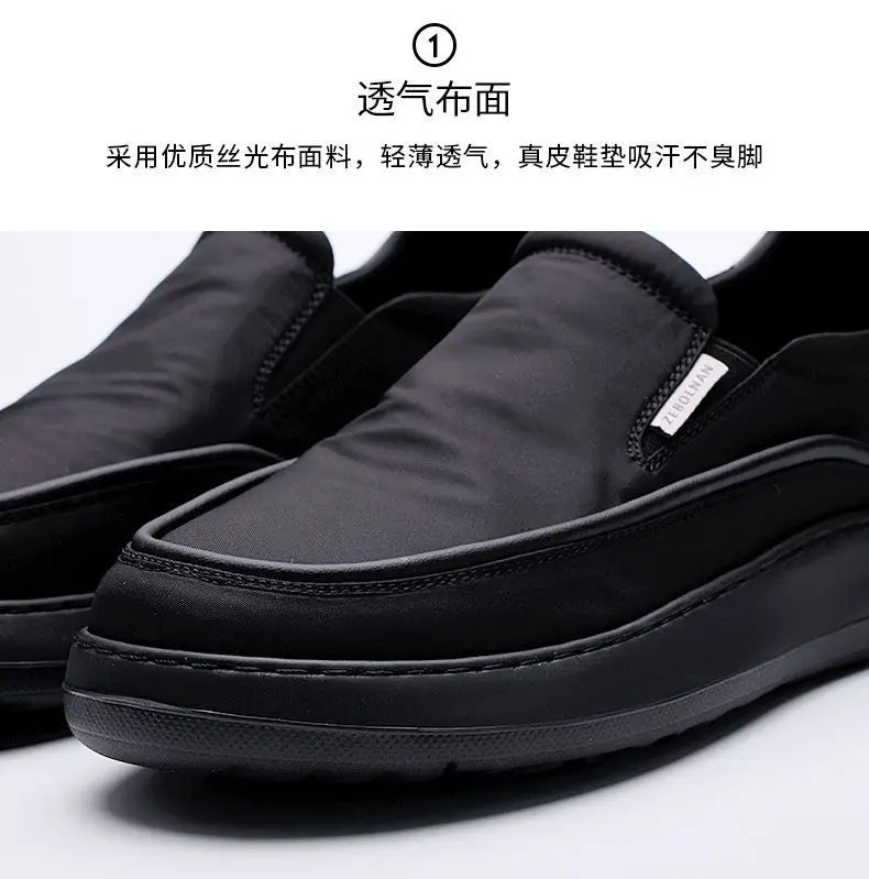 Zapatos para Hombre, Mocasines Sin Cordones, Ligeros, Cómodos, Casuales, Transpirables, Antideslizantes, para Caminar