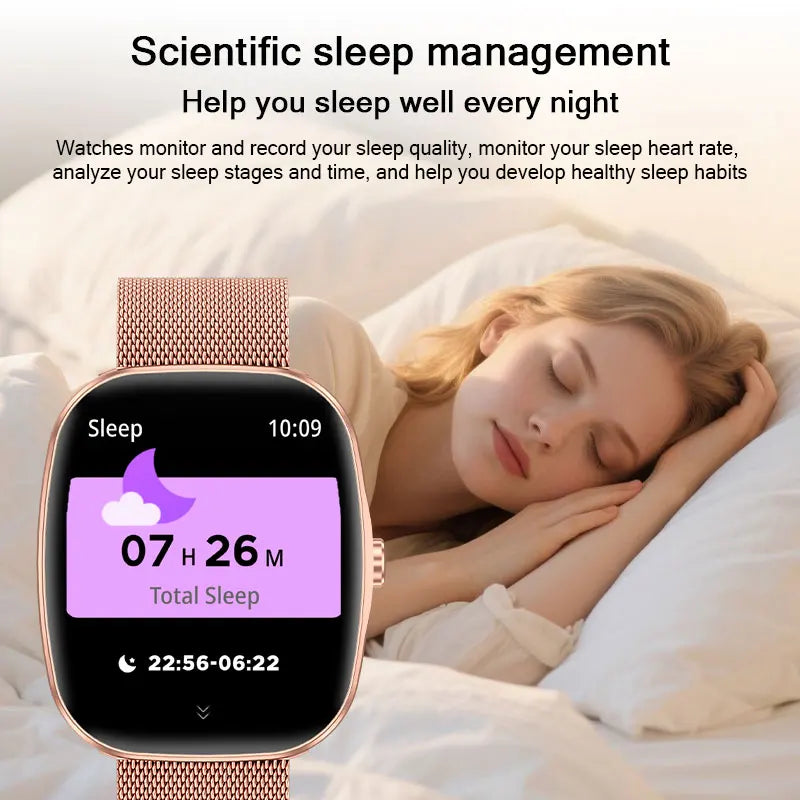 Reloj Inteligente LIGE para Mujer Bluetooth con Caja
