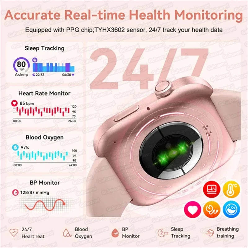 Reloj Inteligente NFC Salud Femenina AMOLED