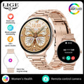 Reloj Inteligente LIGE AMOLED con Monitor Menstrual