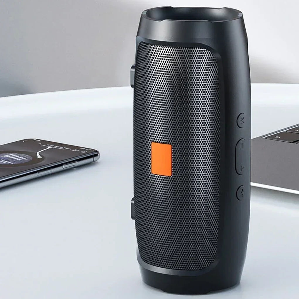 Altavoces Bluetooth J007 con subwoofer, altavoz envolvente estéreo para exteriores, resistente al agua, caja de sonido inalámbrica, compatible con Radio FM, tarjeta TF