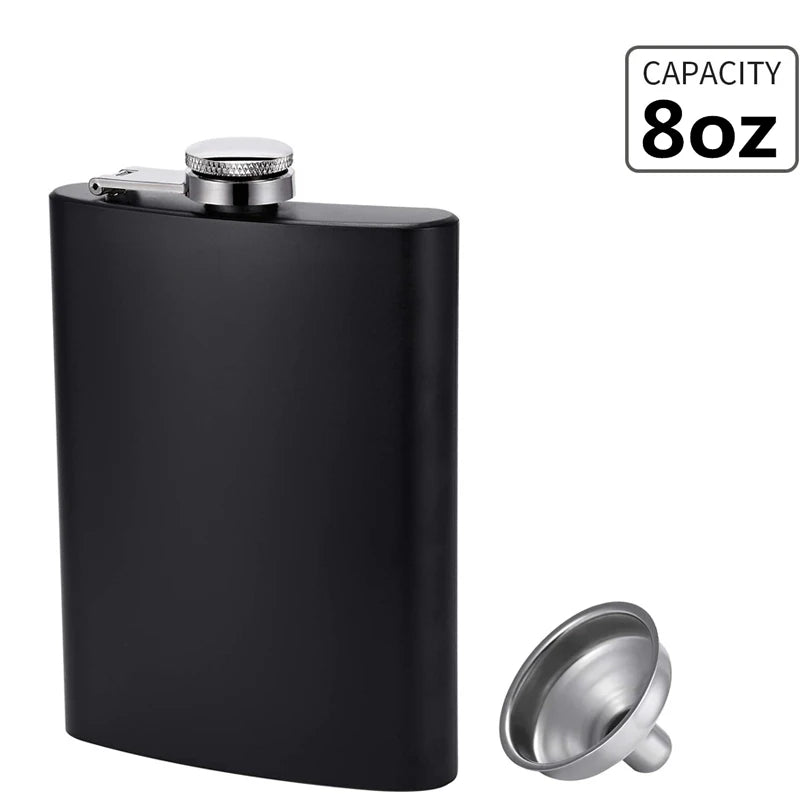LMETJMA Matraz de Cadera para Licor Acero Inoxidable