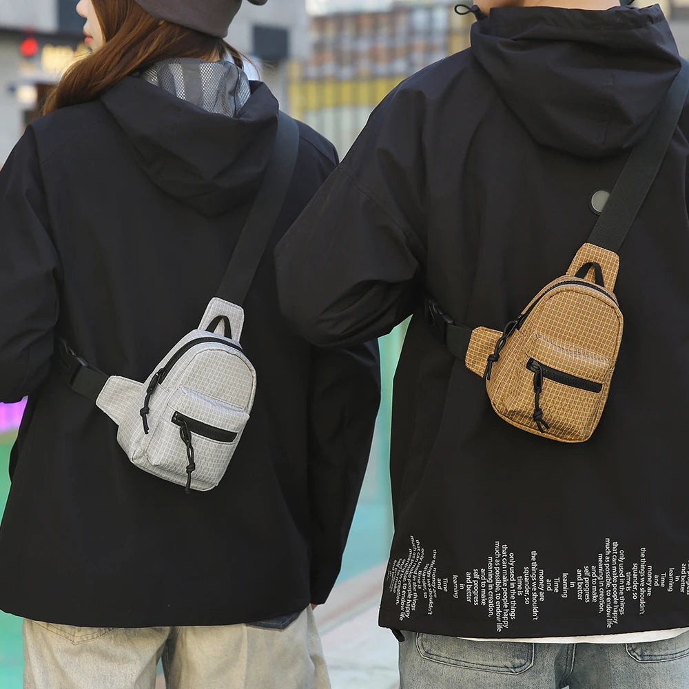 Bolso Cruzado Unisex para Hombre, Liviano para Deportes y Uso Diario