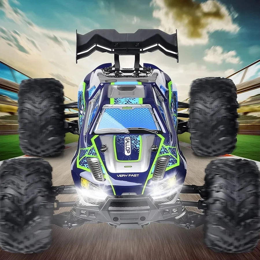 Coche Todoterreno RC 4WD sin Escobillas, Alta Velocidad 50-80 KM/H