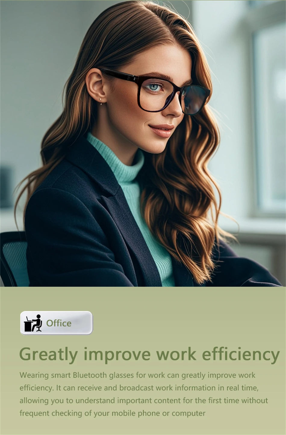 Gafas Inteligentes Bluetooth con Navegación y Música