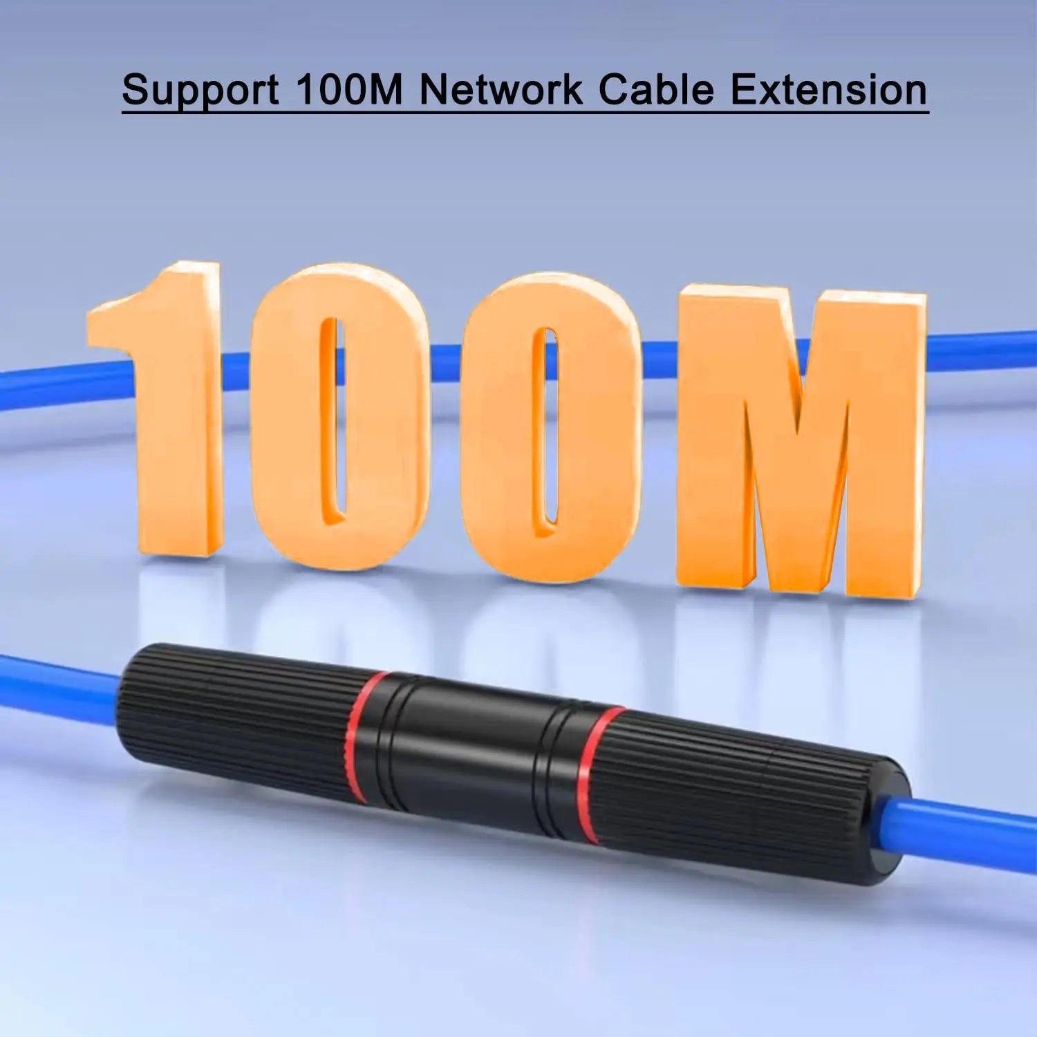 Conector RJ45 impermeable IP67 para extensión de cable Ethernet exterior