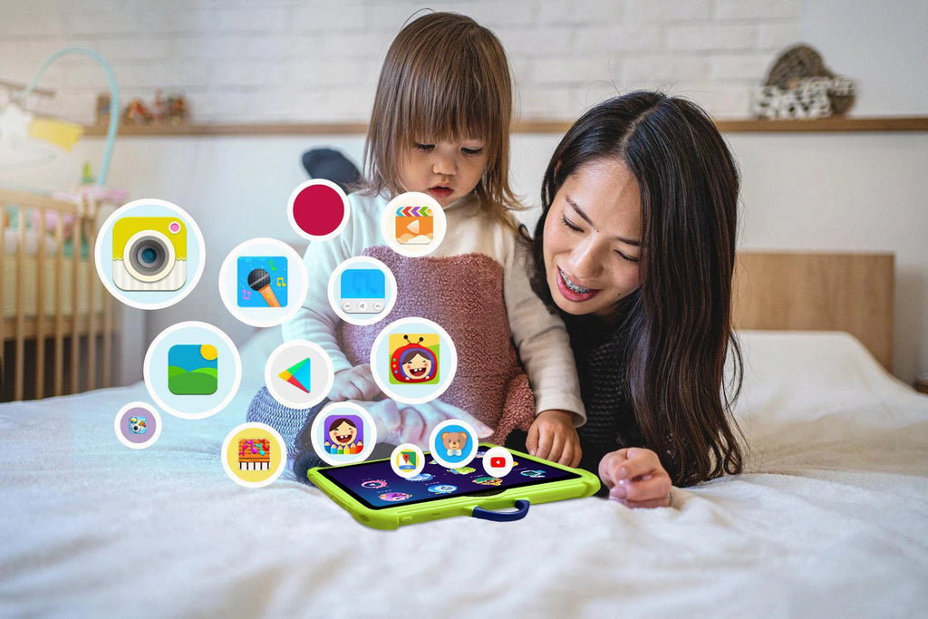 Tablet educativa para niños BDF 7": 4GB RAM, 64GB ROM, Android 13