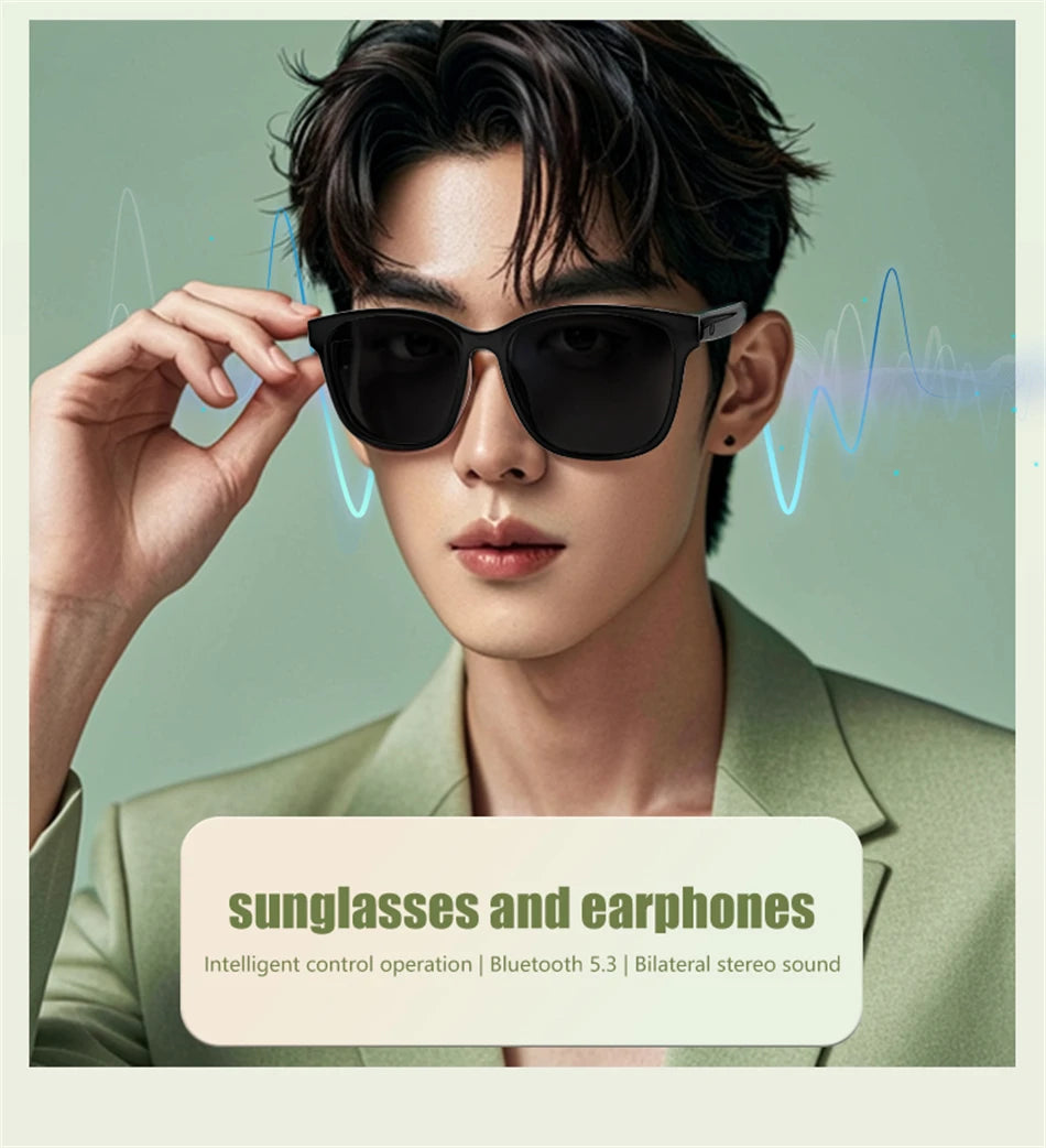 Gafas Inteligentes Bluetooth con Navegación y Música