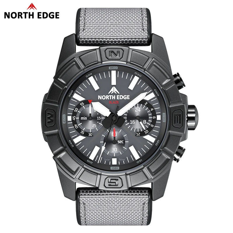 NORTH EDGE BLAZE Reloj de Cuarzo Solar Militar