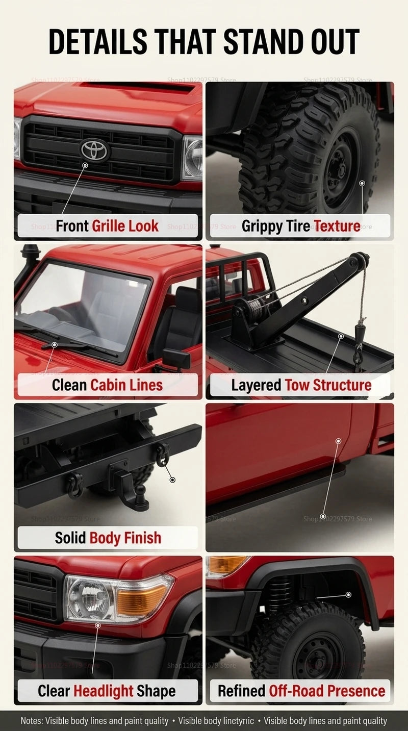 Nuevo MN82 MN82T RC Crawler 1/12 2,4 GHz 4x4: coche todoterreno a control remoto, simulación de grúa, modelo de coche trepador, juguetes para niños
