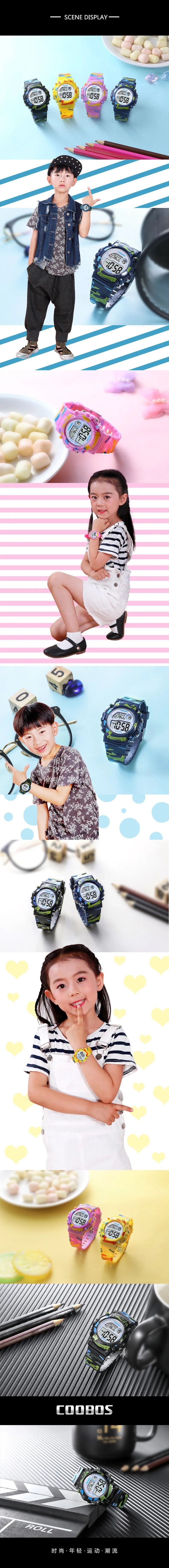 Nuevo reloj militar para niño, niño, niña, deporte, relojes digitales para niños, alarma, fecha, relojes luminosos impermeables, reloj electrónico para estudiantes