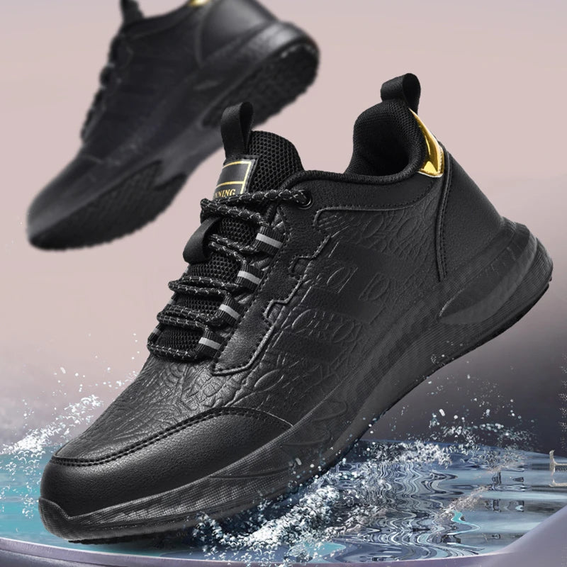 Zapatos de Cocina para Hombre — Antideslizante, Impermeables y Transpirables