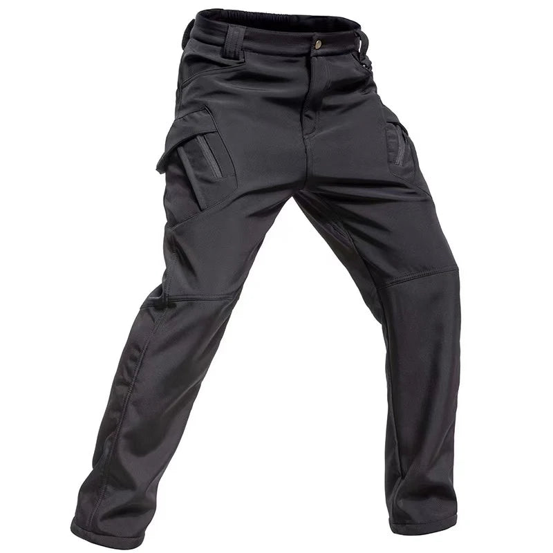 Chaquetas tácticas de piel de tiburón City Gargo para hombre, pantalones de senderismo, pesca, escalada, senderismo, pantalones informales para caza y acampada, M-5XL