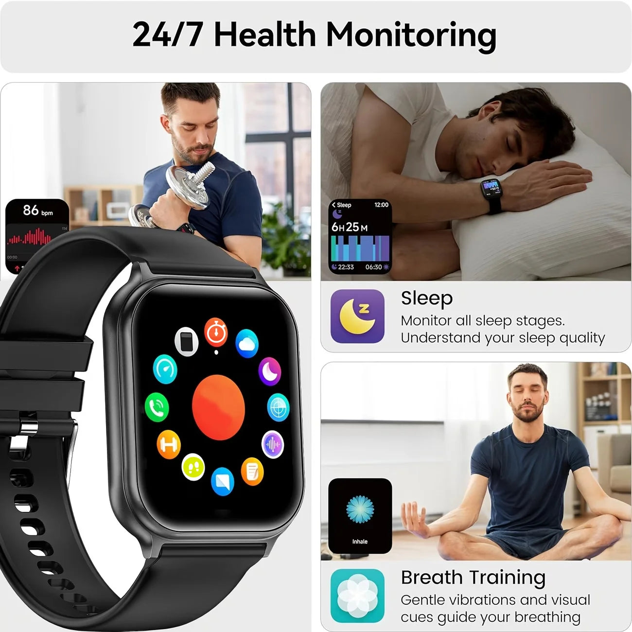 Reloj Inteligente de Moda Mujer IP68 Bluetooth
