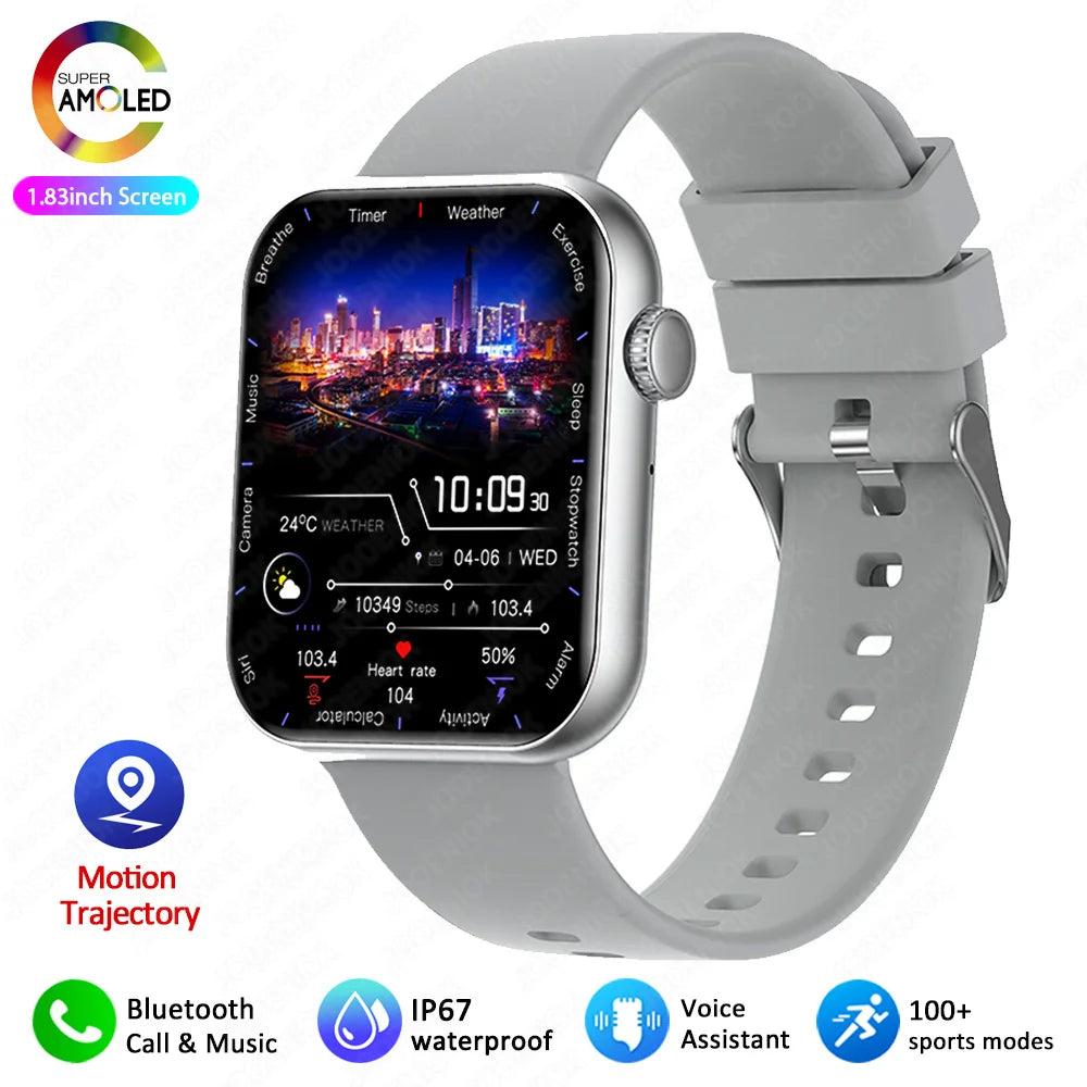 Reloj Inteligente con IA de Voz, IP68 y Llamadas Bluetooth