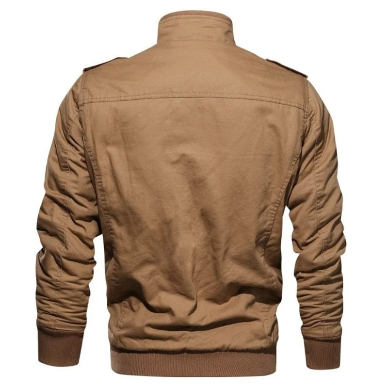 Chaqueta Táctica para Hombre con Múltiples Bolsillos