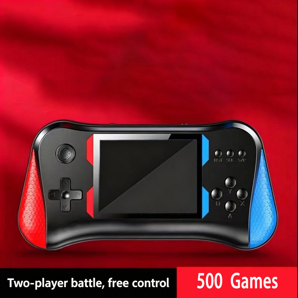 Consola de Juegos Portátil con 500 Juegos, Retro Clásica para Dos Jugadores