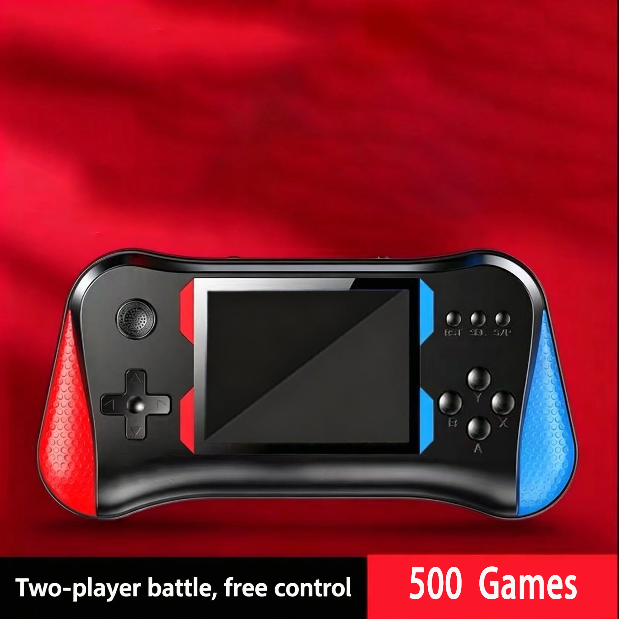 Consola de Juegos Portátil con 500 Juegos, Retro Clásica para Dos Jugadores
