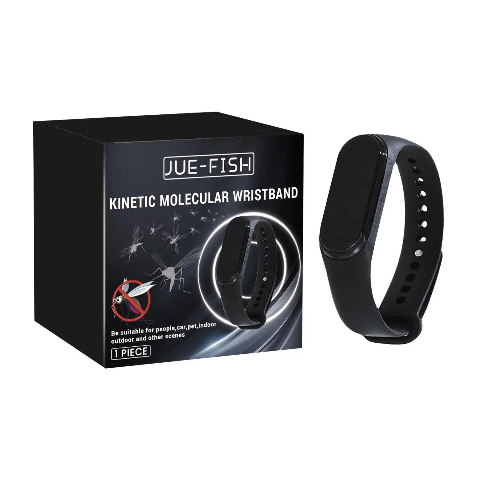Pulsera Repelente de Mosquitos Ultrasónica Deportiva, Hombre y Mujer