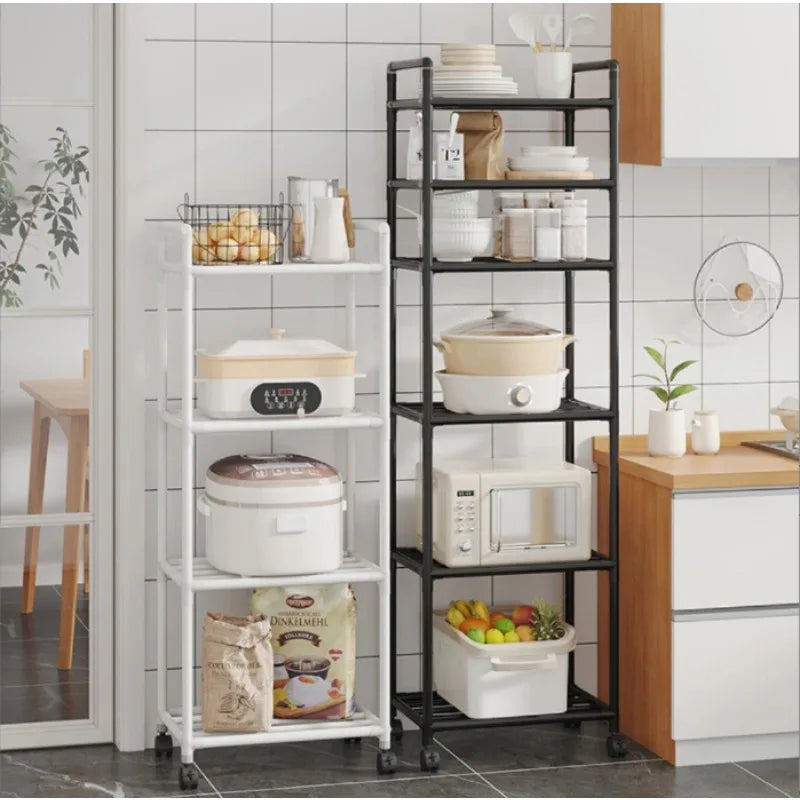 Estante de almacenamiento giratorio multiusos para cocina, balcón y dormitorio