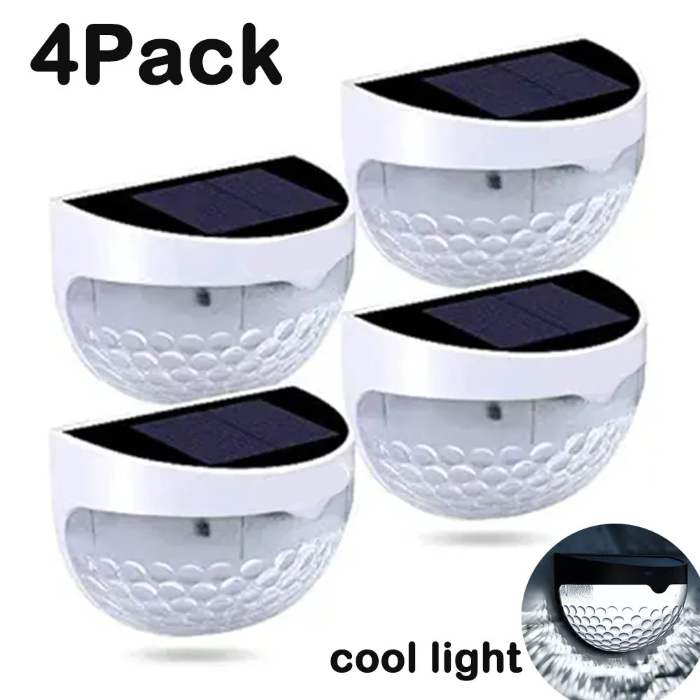 Luces Solares LED de Pared Exterior para Jardín Valla y Escaleras