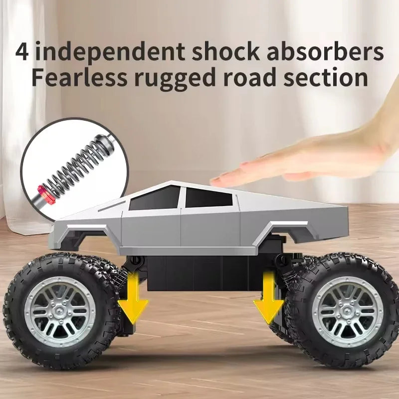 Camión RC Anfibio 4WD 1:16 con Giros 360° y Luces LED