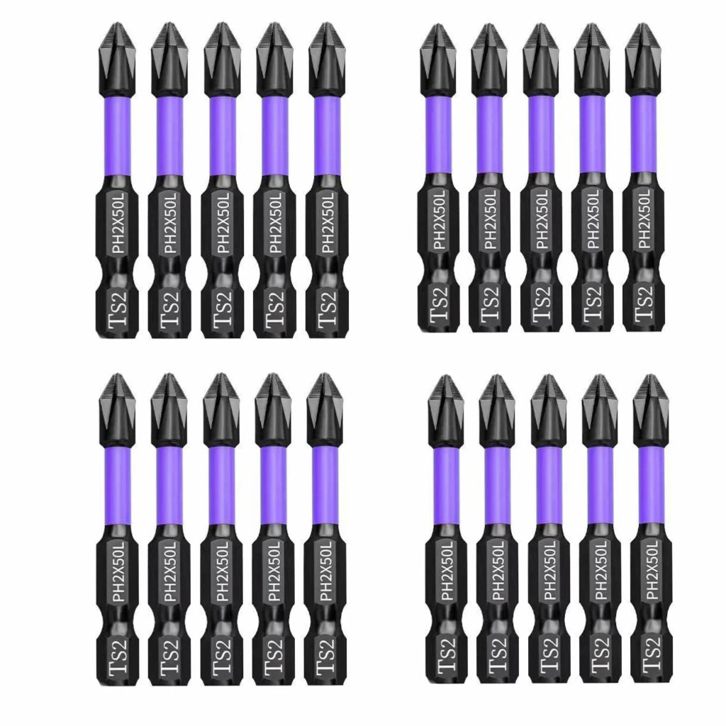 Set de Brocas PH2 de Impacto Magnéticas 5-60 Piezas