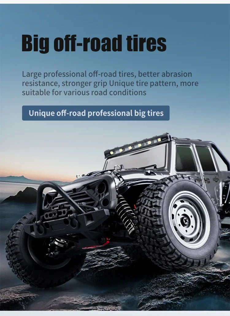 Coche RC MJX VS SCY 16101 16102 PRO 4WD 70Km/h 1/16 de Alta Velocidad, Monster Truck Todoterreno con Control Remoto, Vehículo Eléctrico