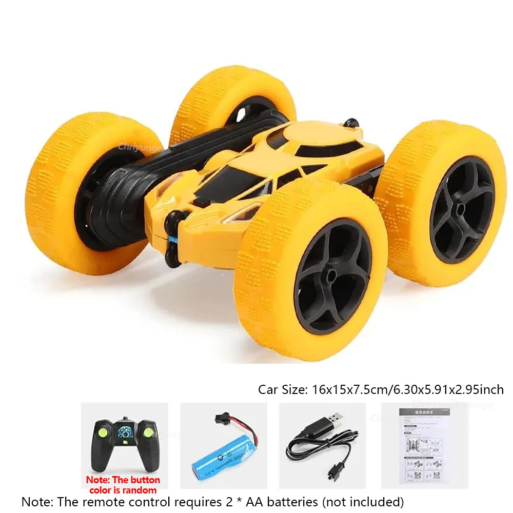 Coche Acrobático RC 2.4 GHz, Deriva, Doble Cara, Acrobacias Todoterreno