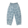 Pantalones Vaqueros de Algodón Holgados con Estampado
