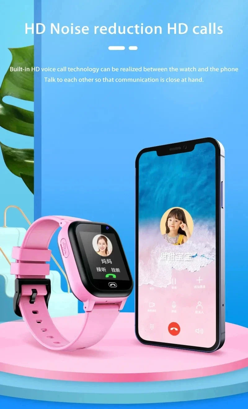 Reloj Inteligente 5G para Niños con GPS, Videollamada, SOS y Cámara
