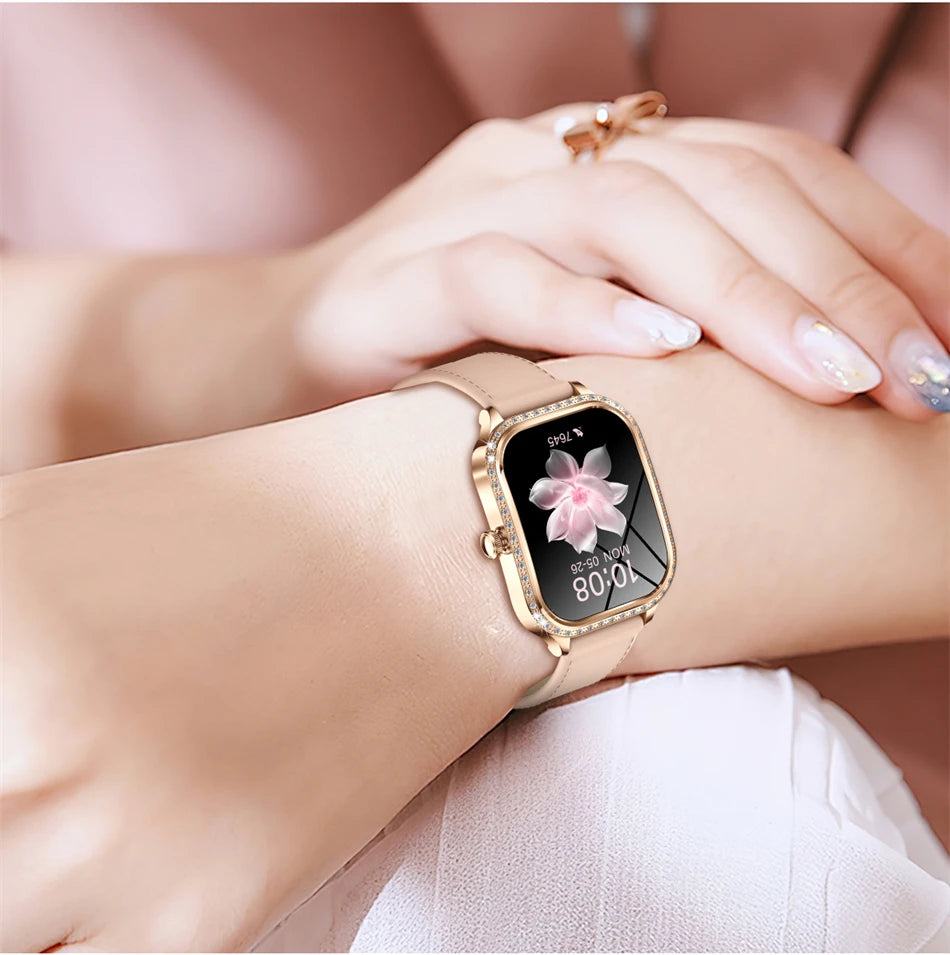 Reloj Inteligente Mujer HD 1.75 Fitness Bluetooth