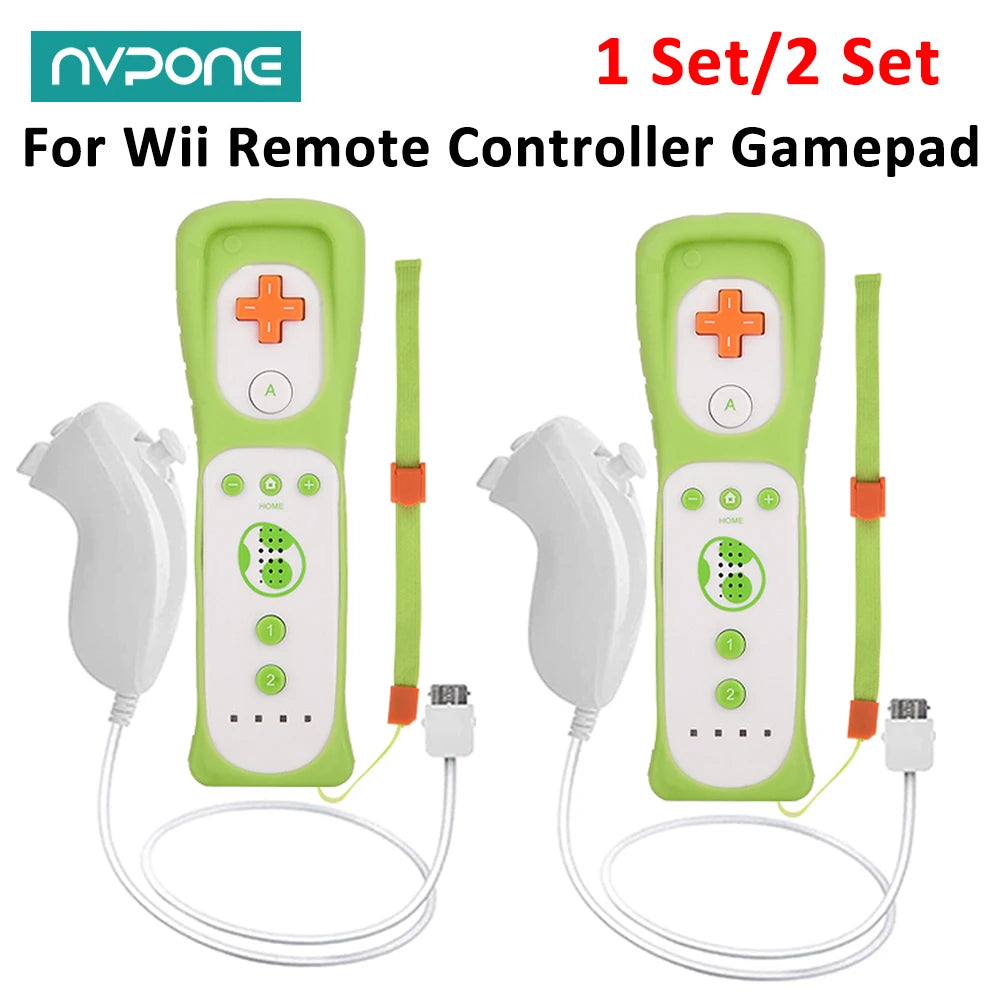 Control Remoto Inalámbrico con Motion Plus para Nintendo Wii y Wii U